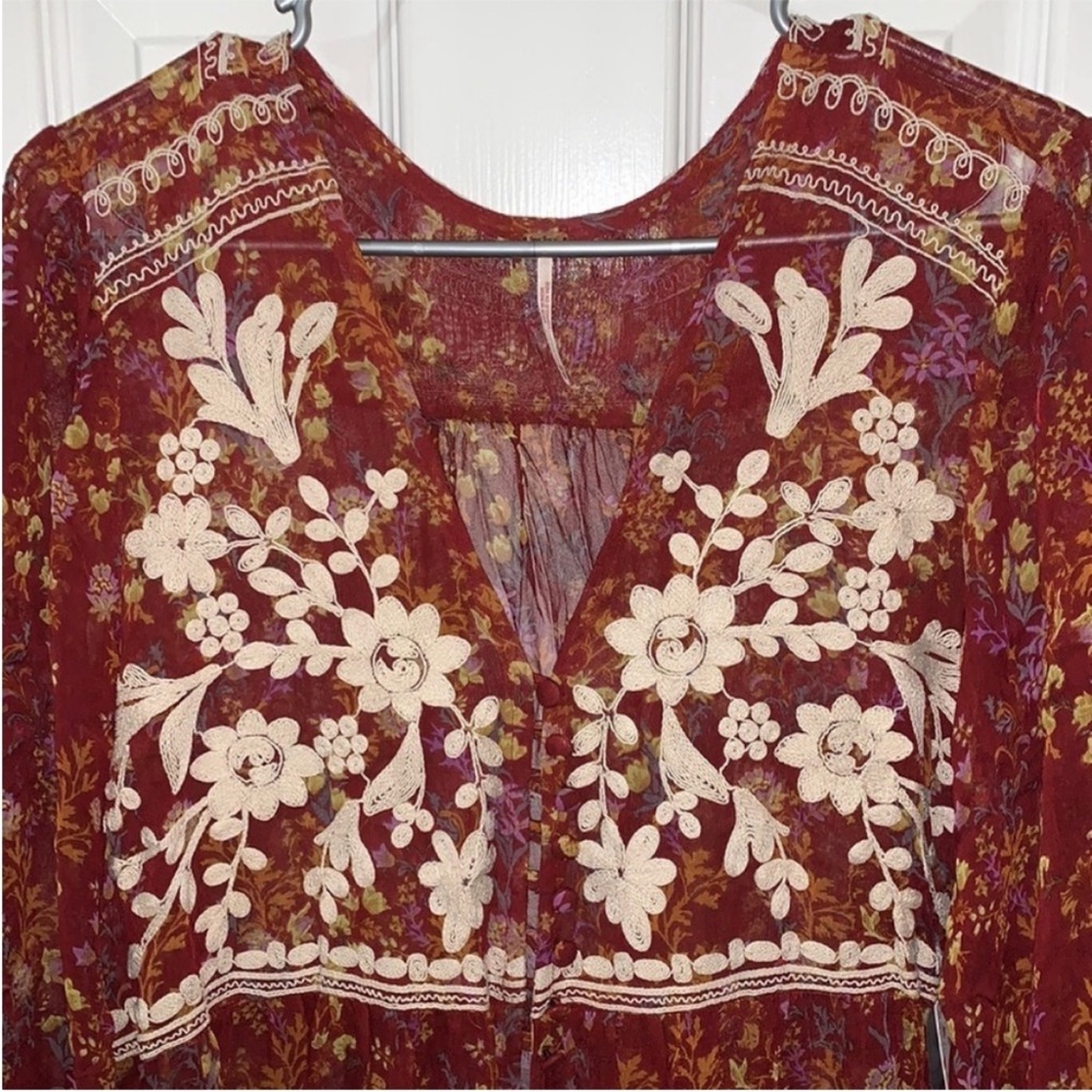 Free people maxi tunic top dress - Picture 14 of 14